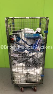 Mixed Cage of Consumables Including Coveralls, Face Masks and Goggles (Cage Not Included - Out of Date)