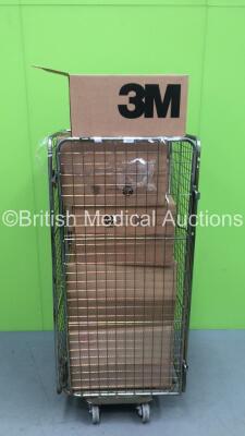 Mixed Cage Including Star Set Standard Surgical Gowns and Face Masks (Cage Not Included - Out of Date)