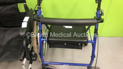 3 x Wheelchair and 1 x Standing Aid (Standing Aid Damaged Brake Cable) - 2