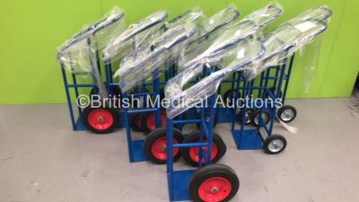 10 x Breg Gas Bottle Trolleys (Stock Photo Used)