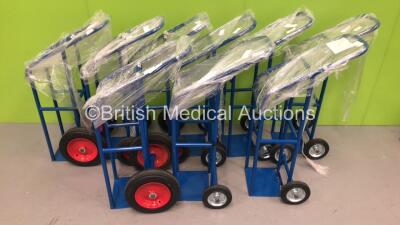 9 x Breg Gas Canister Trolleys (Stock Photo Used)