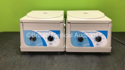 2 x Cole Parmer 83058-42 Centrifuge Units (Both Power Up)