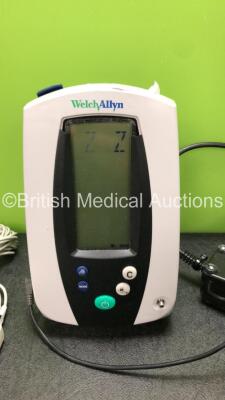 Mixed Lot Including 1 x Welch Allyn 420 Series Patient Monitor with 1 x AC Power Supply (Powers Up with Damaged Front Cover-See Photo) 1 x Nellcor N560 Oximax Pulse Oximeter with 4 x SpO2 Connection Leads and 3 x Finger Sensors (Powers Up) 1 x Static Syst - 3