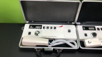 Mixed Lot Including 2 x Horwell Neurothesiometers (1 x Missing Casing - See Photos) 1 x Welch Allyn 767 Series Transformer, 1 x Biosite Triage MeterPro and 2 x Alaris SE Pumps - 4