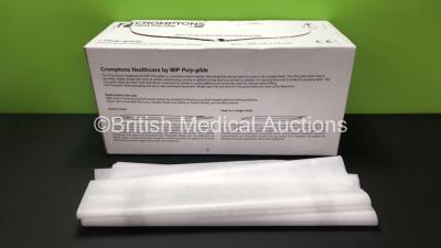 4 x Boxes of Cromptons Healthcare Polyglide Patient slide Sheets (1 Box in Photo - 4 in Total, 100 Units per Box - 400 Total Units) *Stock Photo*