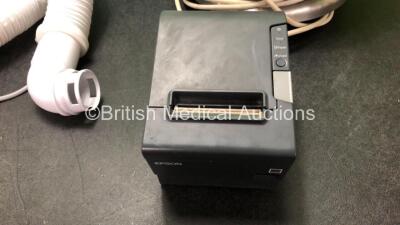 Mixed Lot Including 1 x Equator Level Convective Warming Unit, 1 x Floor AC Adapter Unit, 600 x Blood Lancets, 1 x Epson Model M244A Printer 1 x Sunray Toco Transducer and 1 x Sunray Ultrasonic Transducer - 5