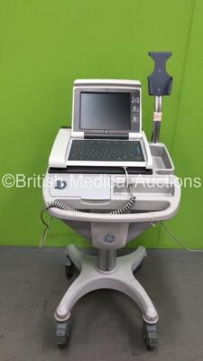 GE MAC 5000 ECG Machine with ECG Patch Lead (Powers Up with Blank Screen ) *S/N AAY04514823PA*