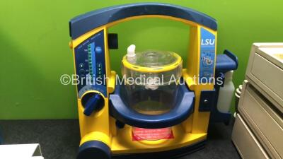 Mixed Lot Including 1 x LSU Suction Unit with 1 x Cup in Carry Bag (Powers Up) 1 x APC Ref 4170 Bedside Pulse External Pulse Generator, 1 x Sonicaid Team Duo Fetal Monitor with 2 x Sonicaid Team Care Units (All Power Up) *SN 78371472582, 1243, 738XL020390 - 3