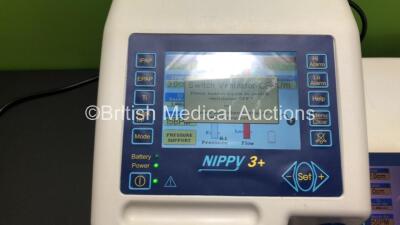 4 x B & D Electromedical Nippy 3+ Ventilators (All Power Up) *GL* - 4