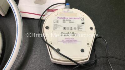 Mixed Lot Including 1 x Apnoea Respiration Monitor (No Power) 1 x deSoutter Medical Cutter (Powers Up) 2 x Liko Type BAJ100001511 Batteries, 2 x Ombra Table Top Compressors,1 x Entonox Hose with Valve and 1 x Mediwatch Ezee Pzee Portable Flowmeter with 1 - 6