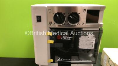 Mixed Lot 1 x Beckman Coulter Z2 Particle Count and Size Analyzer (Damaged Casing - See Photos) 1 x Krohn-Hite Corporation 3362 Filter Unit and 1 x Consort E143 Unit - 3