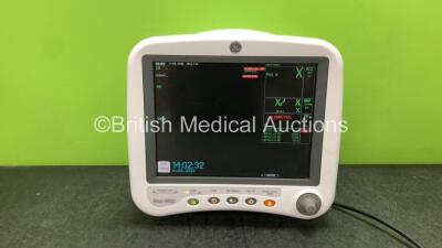 GE Dash 4000 Patient Monitor Including ECG, NBP, CO2, BP1, BP2, SpO2 and Temp/CO Options (Powers Up) *GL*