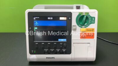 Philips Heartstart XL+ Defibrillator with ECG and Printer Options (Powers Up) *SN US61717202*
