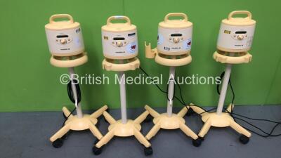 4 x Medela Symphony Breast Pumps on Stands (All Power Up)