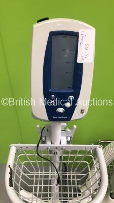 2 x Smiths Medical Level 1 Equator Convective Warming Units and 1 x Welch Allyn SPOT Vital Signs Monitor on Stand (Powers Up) - 4