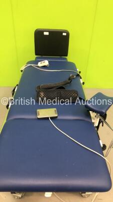 EME Electiic Patient Tilt Table with Controller and Accessories (Powers Up) - 5