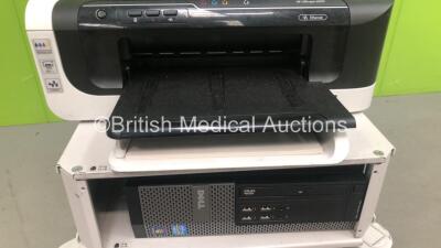 Laborie Urodynamics Work Station Including IIyama Monitor,Keyboard,CPU,Printer and Accessories (Hard Drive Removed) * SN 11013G1308313 * - 3