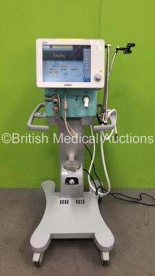 Aeonmed VG70 Ventilator Software Version 2.00, Running Hours 612 Hours 55 Minutes with Inspired Medical VHB10A Humdifier and 1 x Hose on Stand *Mfd 07-2020* (Powers Up)