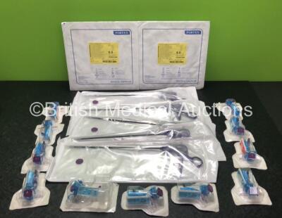 Job Lot of Consumables Including Tracheostomy Tubes and 5mm Monopolar Scissors *All In Date*