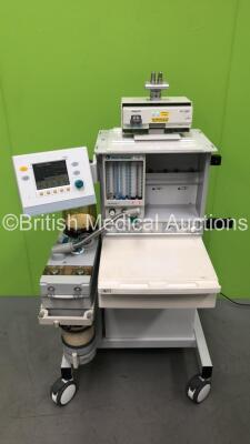 Datex-Ohmeda Aestiva/5 Anaesthesia Machine with Datex-Ohmeda 7100 Software Version 1.4, Philips IntelliVue G5 M1019A Gas Module with Water Trap, Bellows, Absorber and Hoses (Powers Up) *S/N AMVN00111* **GH***