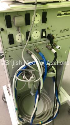 Datex-Ohmeda Aestiva/5 Anaesthesia Machine with Datex-Ohmeda 7100 Software Version 1.4, Philips IntelliVue G5 M1019A Gas Module with Water Trap, Bellows, Absorber and Hoses (Powers Up) *S/N AMVN00111* **GH*** - 6