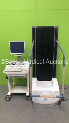 GE Case Stress Test Machine with GE T2100 Treadmill (Powers Up - Software Not Fully Installed)