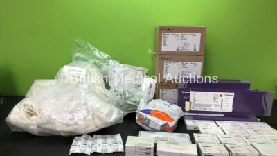 Job Lot of Consumables Including Catheter Mounts, Syringes, Bone Screws and Woven Swabs *All Out of Date*