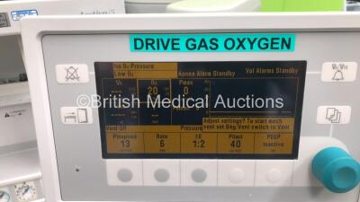 Datex-Ohmeda Aestiva/5 Anaesthesia Machine with Datex-Ohmeda 7900 SmartVent Software Version 4.8 with Bellows, Absorber and Hoses (Powers Up) *S/N AMRL00266* - 2