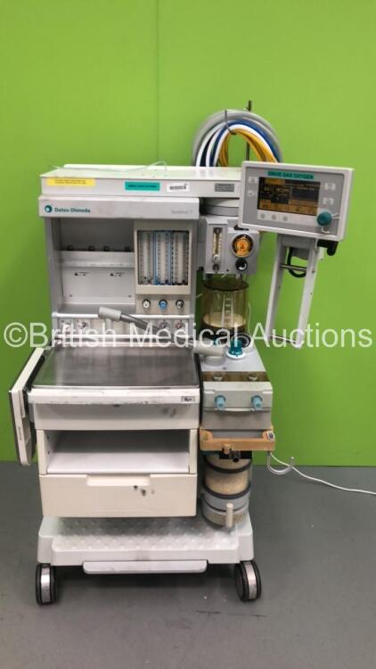 Datex-Ohmeda Aestiva/5 Anaesthesia Machine with Datex-Ohmeda Aestiva SmartVent Software Version 3.5 with Bellows, Absorber and Hoses (Powers Up) *S/N AMRH00607*