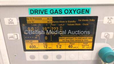 Datex-Ohmeda Aestiva/5 Anaesthesia Machine with Datex-Ohmeda Aestiva SmartVent Software Version 3.5 with Bellows, Absorber and Hoses (Powers Up) *S/N AMRH00607* - 2