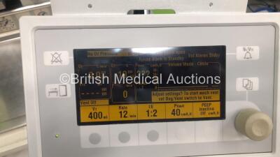 Datex-Ohmeda Aestiva/5 Anaesthesia Machine with Datex-Ohmeda Aestiva SmartVent Software Version 3.2, Datex-Ohmeda Module Rack with M-NIBP Module , M-PRESTN Multiparameter Module with T1, T2, P1, P2, SPO2 and ECG+Resp Options, M-CAiOV Gas Module with Spiro - 2