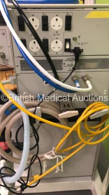 Datex-Ohmeda Aestiva/5 Anaesthesia Machine with Datex-Ohmeda Aestiva SmartVent Software Version 3.2, Datex-Ohmeda Module Rack with M-NIBP Module , M-PRESTN Multiparameter Module with T1, T2, P1, P2, SPO2 and ECG+Resp Options, M-CAiOV Gas Module with Spiro - 7