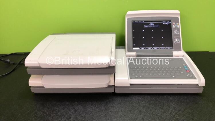 3 x GE MAC 5000 ECG Machines (1 x Powers Up, 2 x Draw Power Do Not Turn On, 1 x Damaged Casing - See Photos) *C19520A0030 / N/A / N/A*