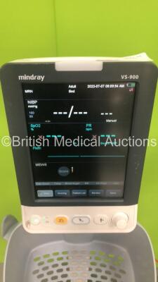 2 x Mindray VS-900 Vital Signs Monitors (Both Power Up) *S/N FV-11045103 / FV-76017160* - 3