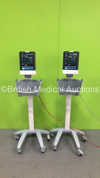 2 x Mindray VS-900 Vital Signs Monitors (Both Power Up) *S/N FV-9A033143 / FV-04038699*