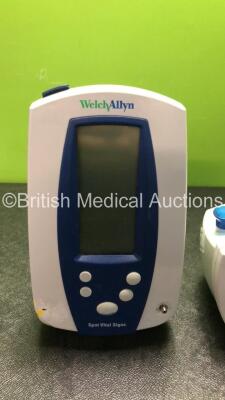 Job Lot Including 1 x Welch Allyn 53NTO Patient Monitor (No Power with Damaged Casing-See Photo) 1 x Welch Allyn Spot Vital Signs Monitor (Powers Up) *SN JA057787, 201621044* - 3