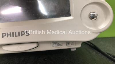 1 x Philips IntelliVue MP30 Patient Monitor (Powers Up, with Damaged Casing, Scratched Screen and Missing Dial-See Photos) 1 x Philips IntelliVue X2 Handheld Patient Monitor Including Press, Temp, NBP, SpO2 and ECG/Resp Options Software Revision H.15.53 w - 4