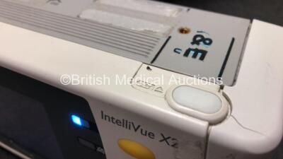 1 x Philips IntelliVue MP30 Patient Monitor (Powers Up, with Damaged Casing, Scratched Screen and Missing Dial-See Photos) 1 x Philips IntelliVue X2 Handheld Patient Monitor Including Press, Temp, NBP, SpO2 and ECG/Resp Options Software Revision H.15.53 w - 8