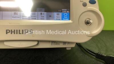 1 x Philips IntelliVue MP30 Patient Monitor (Powers Up, with Damaged Casing, Scratched Screen and Missing Dial-See Photos) 1 x Philips IntelliVue X2 Handheld Patient Monitor Including Press, Temp, NBP, SpO2 and ECG/Resp Options Software Revision H.15.45 w - 6