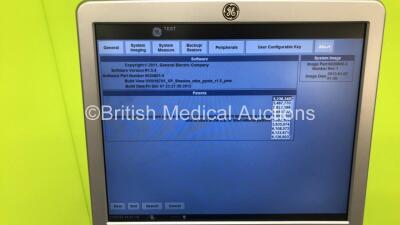 GE Logiq S8 Flat Screen Ultrasound Scanner Ref 5418099 Software Version R1.5.4 *Mfd July 2012* (Powers Up) *188122SUG* - 4