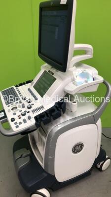 GE Logiq E9 Flat Screen Ultrasound Scanner Ref 5205000-4 Software Version R2.0.5 *Mfd 03 - 2010* with Sony Graphic Printer UP-D897 (Powers Up) *99518US3* - 7