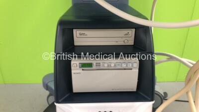 GE Voluson S8 Flat Screen Ultrasound Scanner Ref 5451540 *S/N 253272SU9* **Mfd 04/2014** Software Version 14.0.0 (14.0.3.259) with 3 x Transducers / Probes (RIC5-9W-RS Ref H48661EF *Mfd 03/2013* / RIC5-9W-RS Ref H48661EF *Mfd 02/2021* and C1-5-RS Ref 538 - 3