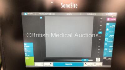 SonoSite X-Porte Ultrasound Scanner Ref P14027-12 *S/N 021400908* **Mfd 01/2014** Software Version 70.80.107.014 Transducer Package Version 70.80.106.006 SH Database Version 70.80.105.009 with 2 x Transducers / Probes (P21xp/5-1 MHz Ref P14563-20 *Mfd 01/ - 2