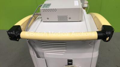 Hitachi Hi-Vision Preirus Flat Screen Ultrasound Scanner *S/N G310103114* **Mfd 2014** with 2 x Transducers / Probes (EUP-C715 *Mfd 2014-11* and EUP-L74M *Mfd 2009-03*) and Sony UP-D897 Digital Graphic Printer (Powers Up) - 9