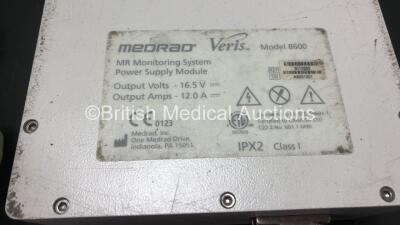 Medrad Veris Model 8600 MR Monitoring System (Powers Up) and Medrad MR Monitoring System Power Supply Module *SN 033229 / AX001001* - 4