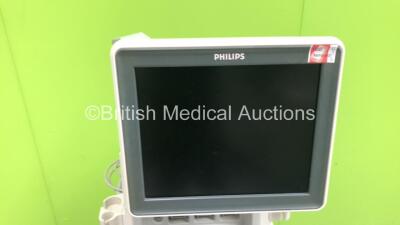 Philips iU22 Flat Screen Ultrasound Scanner *S/N 02L6WQ* **Mfd 03/2006** with Sony UP-D895MD Digital Graphic Printer (Powers Up, HDD REMOVED) - 3