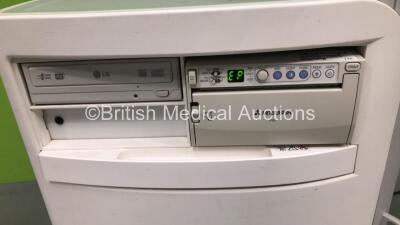 Siemens Acuson X300 Flat Screen Ultrasound Scanner Model No 10037409 *S/N 310251* *Mfd 01/2007* Update Version 1.0.14 (031) (Powers Up with Blank Screen - Donor Screen Used - Donor Screen Not Included) ***IR528*** - 6