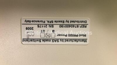 Seca CT8000P ECG Machine on Stand with 10 Lead ECG Leads (Powers Up) *S/N 21175* - 3