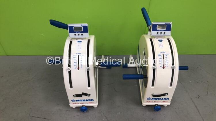 2 x Monark Rehab Trainer 881E Trainers