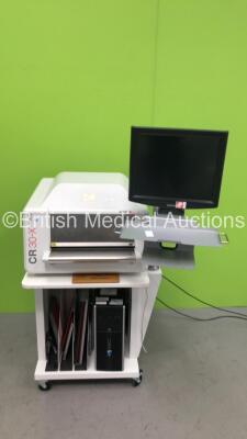 Agfa CR30-X Digitizer Type 5175/100 *Mfd 2011* with PC and 10 x Cassettes (Powers Up - HDD REMOVED) ***IR524***